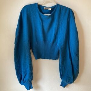 Andean Collective💫 Blue Cotton/Wool Made in Peru M/L